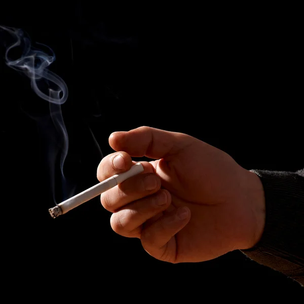 Hand With Cigarette — Stock Photo, Image
