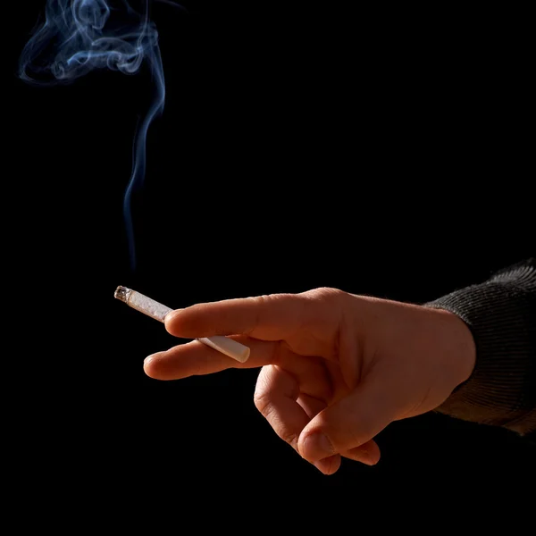 Hand With Cigarette — Stock Photo, Image