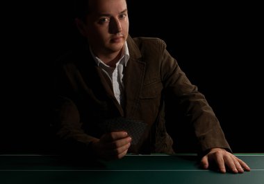 poker oyuncusu