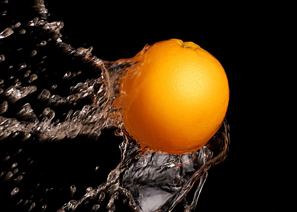 Mokre pomarańczowy — Zdjęcie stockowe