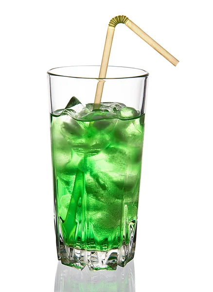 Koktejl izolovaný na bílém — Stock fotografie