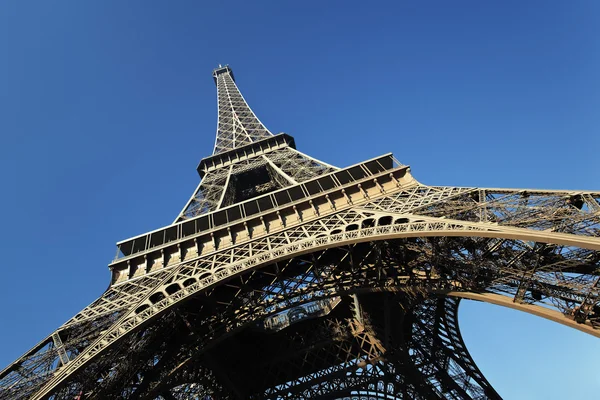 Része a híres Eiffel-torony — Stock Fotó
