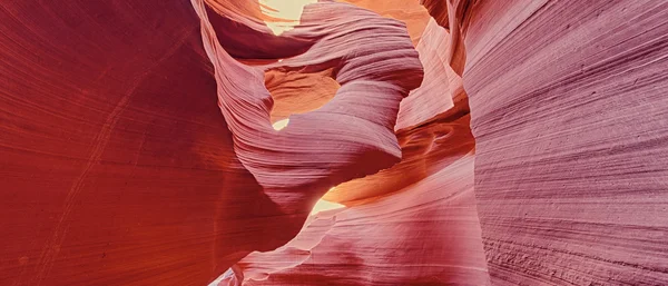 Panoramisch antelope canyon — Stockfoto