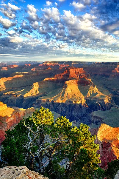 Ανατολή του ηλίου Grand canyon — Φωτογραφία Αρχείου