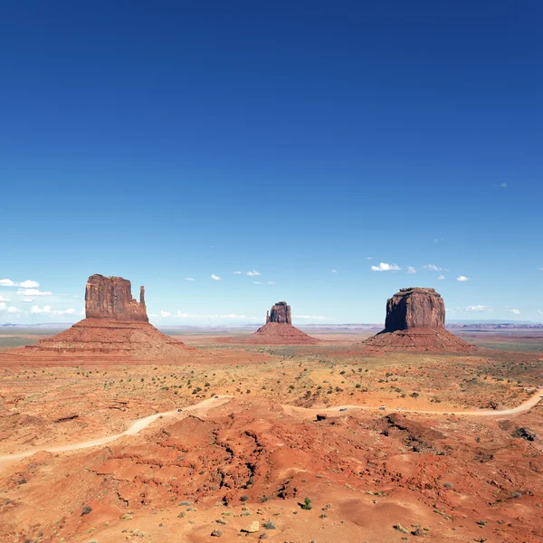 Monument Valley square — Stock Photo, Image