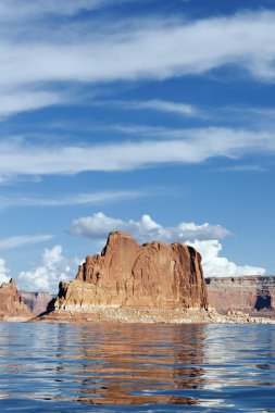 Cliffs lake Powell