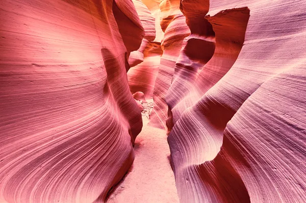 A híres Antilop-kanyon — Stock Fotó
