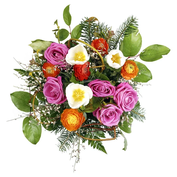 Fresh flowers bouquet — Stock Photo, Image