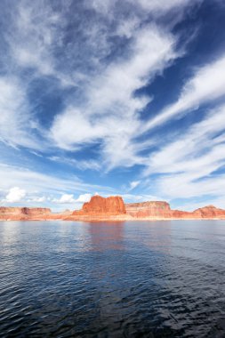 lake Powell dikey görünüm