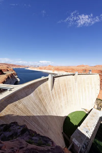 Beroemde glen dam in pagina — Stockfoto