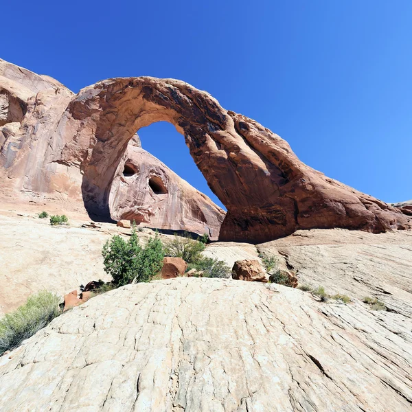 มุมมองของ Corona Arch ที่มีชื่อเสียง — ภาพถ่ายสต็อก