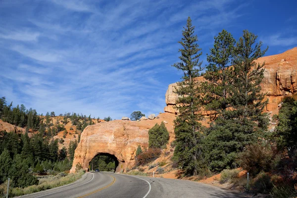 Tunnel in the rock — Stock Photo, Image