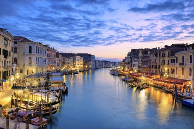 grand canal View gün batımında