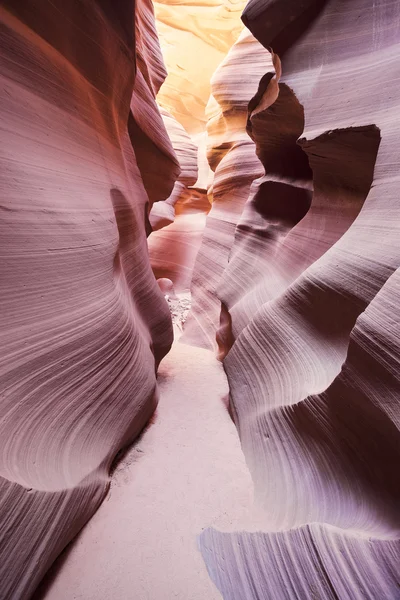 Visa i berömda antelope canyon — Stockfoto