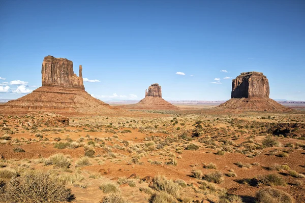 Vy över berömda monument valley — Stockfoto