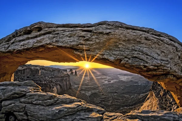 De meest prachtige zonsopgang — Stockfoto