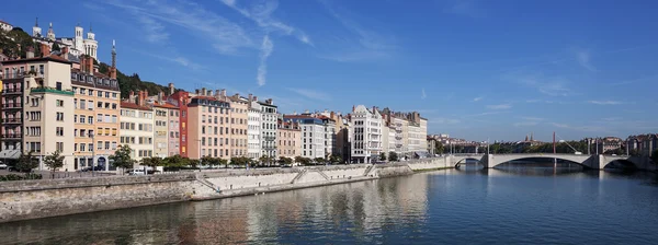 Panoramautsikt över lyon — Stockfoto