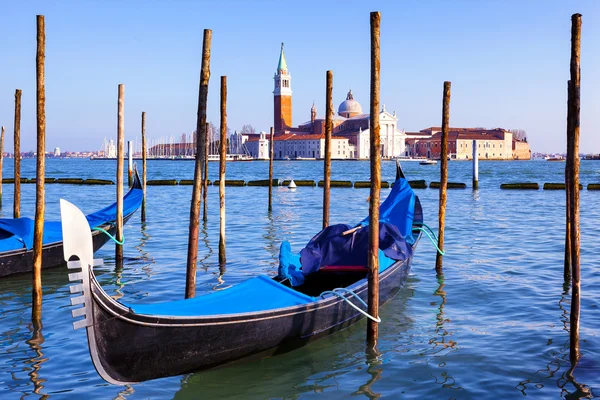 Περίφημη θέα του san giorgio maggiore — Φωτογραφία Αρχείου