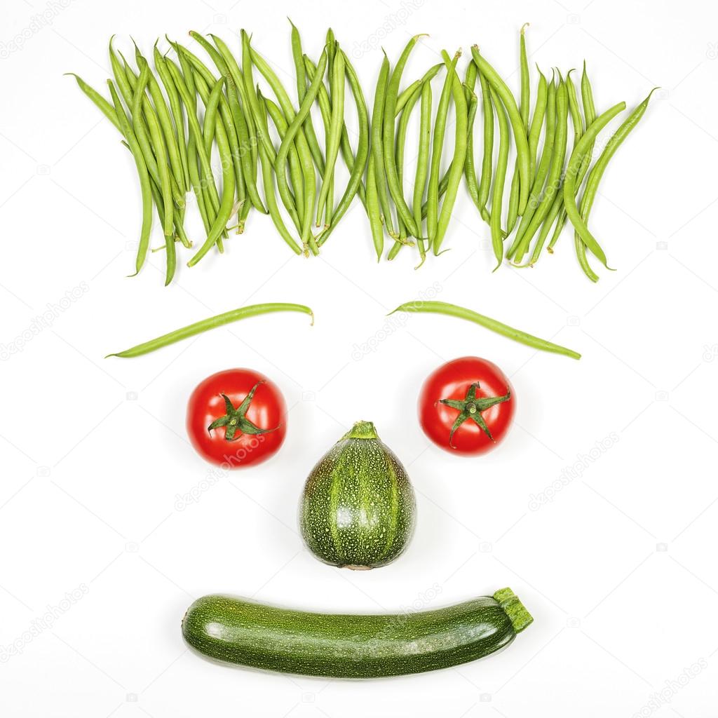 cool vegetables face