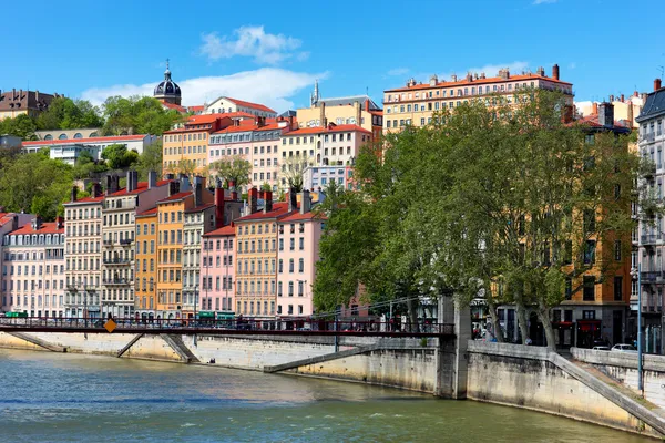 Part of the city of Lyon — Stock Photo, Image