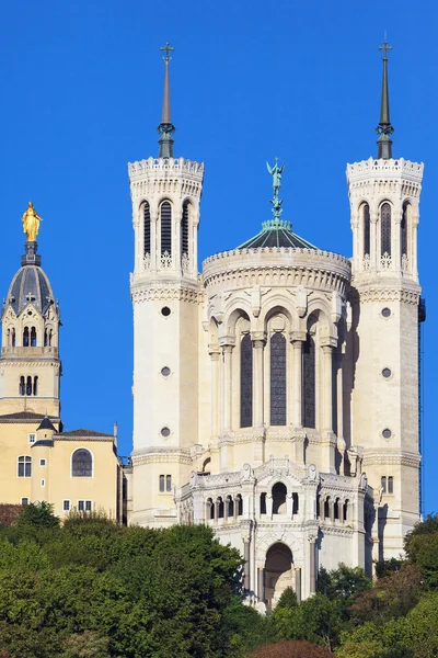 Базиліка Нотр-Дам де Fourviere — стокове фото