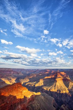 Grand canyon ve gökyüzü