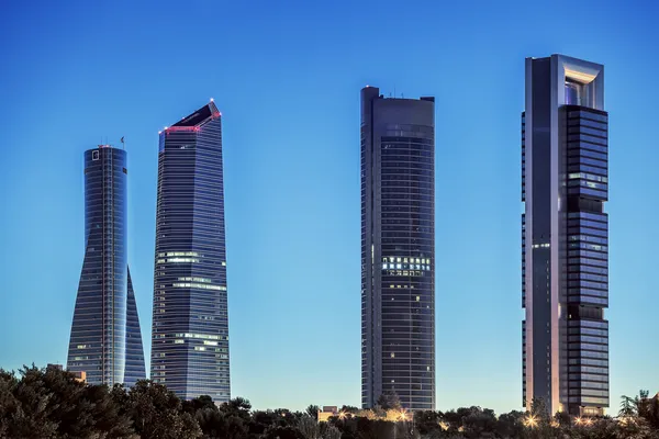 Cuatro torres — Foto de Stock