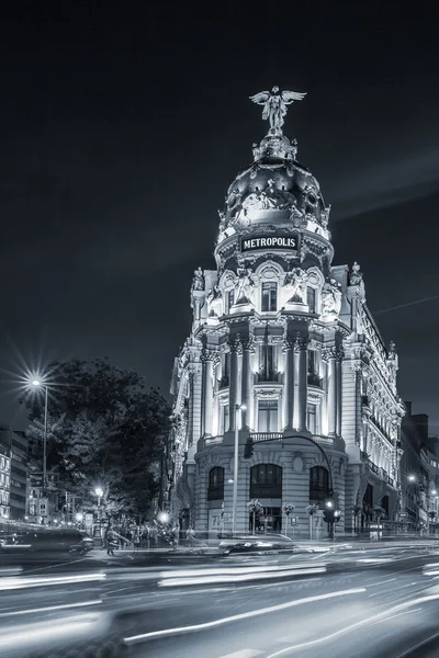 Gran via rua — Fotografia de Stock