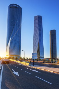 sunrise, gökdelenler