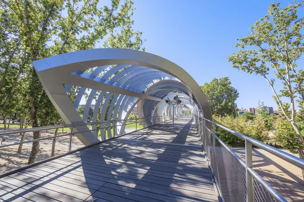 Beroemde arganzuela brug — Stockfoto