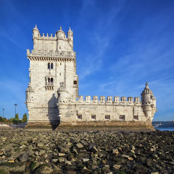 Słynna wieża belem — Zdjęcie stockowe