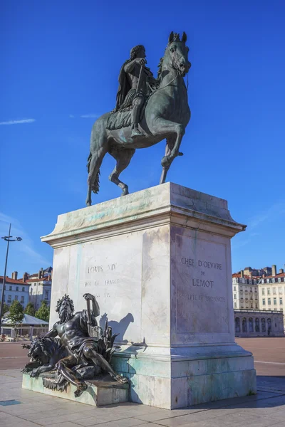 Estátua de louis xiv — Fotografia de Stock