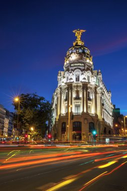 Gran via Madrid geceleri