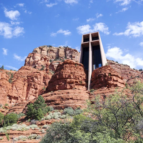 Famous Chapel of the Holy Cross — Stock Photo, Image