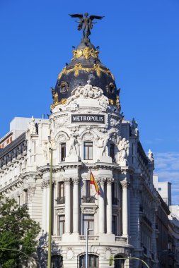 Madrid, capital of Spain clipart