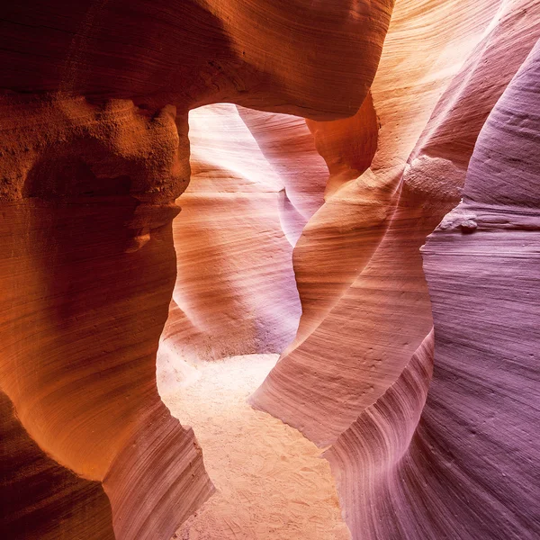 No famoso Antelope Canyon — Fotografia de Stock