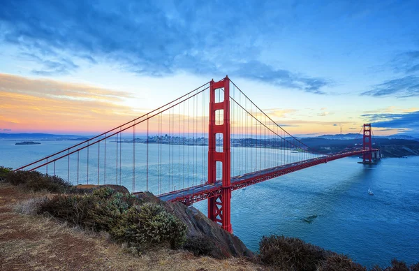 Famous Golden Gate Bridge, San Francisco — Stock Photo, Image