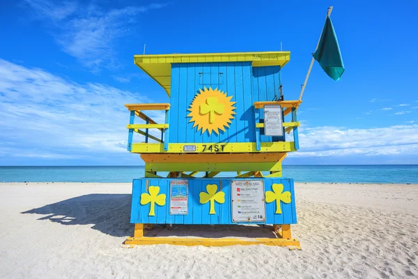 Dom Miami beach ratownik — Zdjęcie stockowe