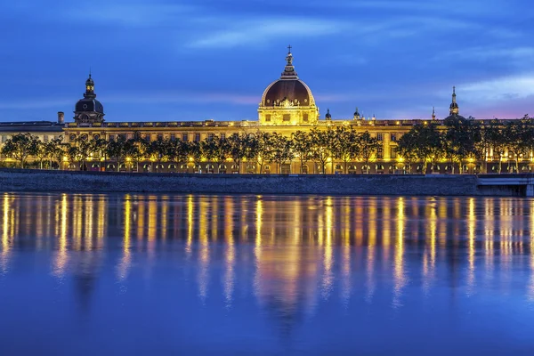 Lione dopo il tramonto — Foto Stock