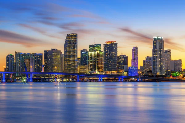 Berömda staden i miami — Stockfoto