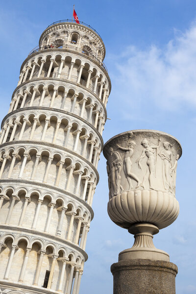 Leaning Tower of Pisa in Tuscany