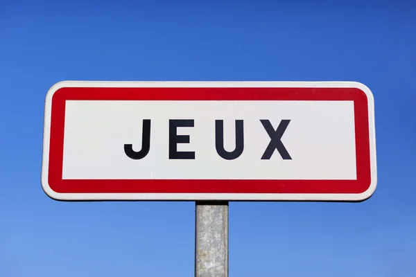 Jeux. — Foto Stock