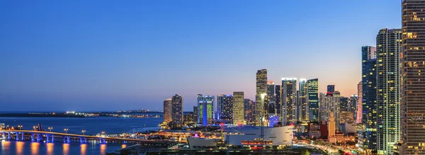 Panoramablick auf Miami — Stockfoto