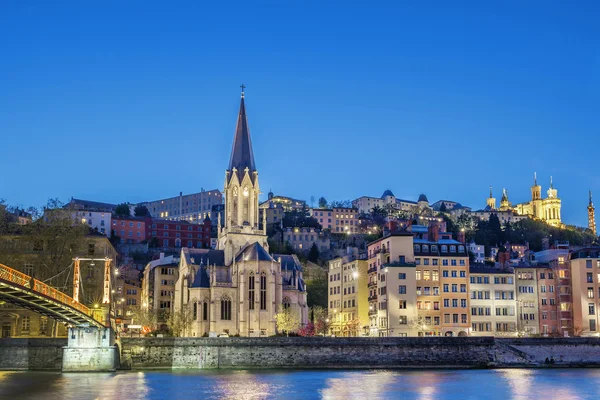 Famous Saint-Georges church — Stock Photo, Image