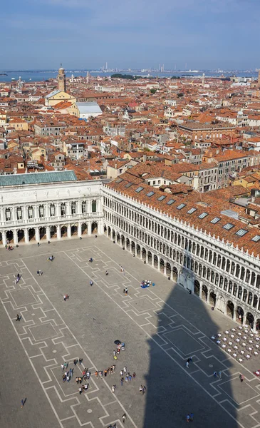 Letecký pohled na Benátky — Stock fotografie