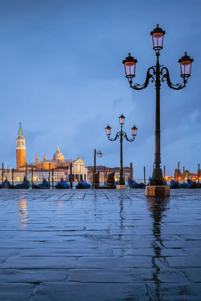 Venice under the rain — Stock Photo, Image