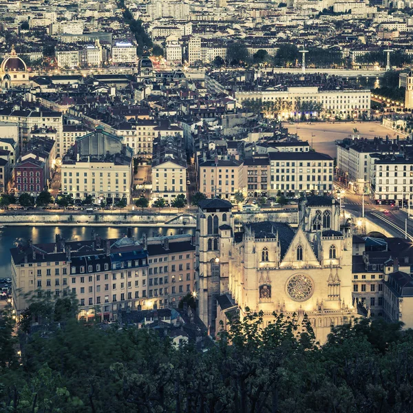 View of Lyon city — Stock Photo, Image