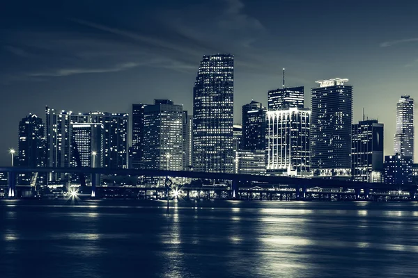 Miami city skyline 