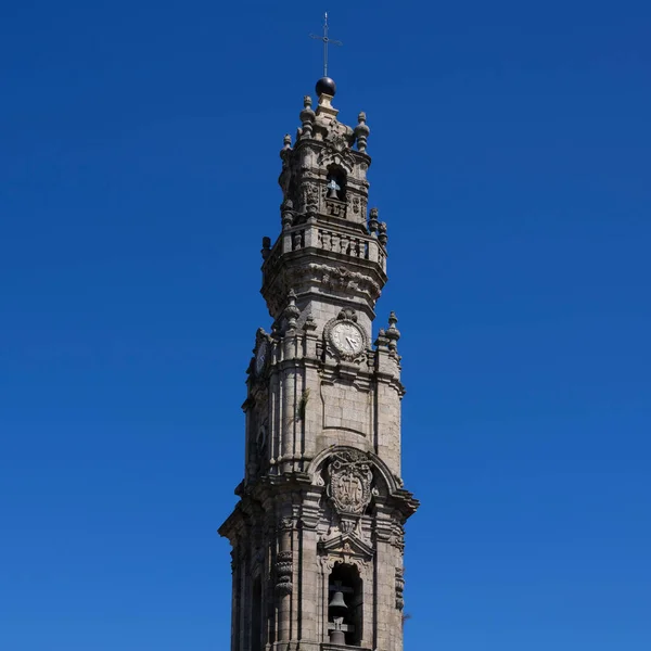 Torre Clerigos Più Alto Campanile Del Portogallo Europa — Foto Stock