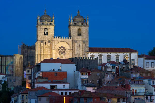 Vue Soir Porto Portugal Europe — Photo